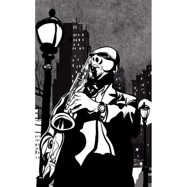 Wallpaper Saxophone player