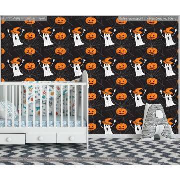 Ταπετσαρία τοίχου Halloween pattern, μοτίβο