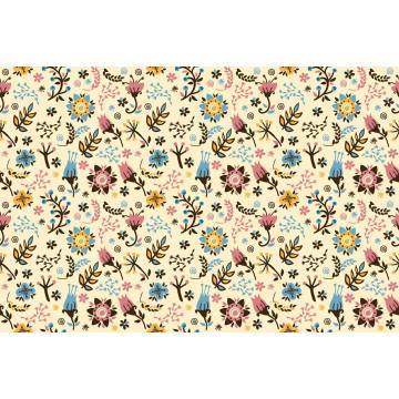 Wallpaper  Folk Art pattern 2