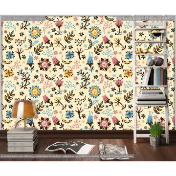 Wallpaper  Folk Art pattern