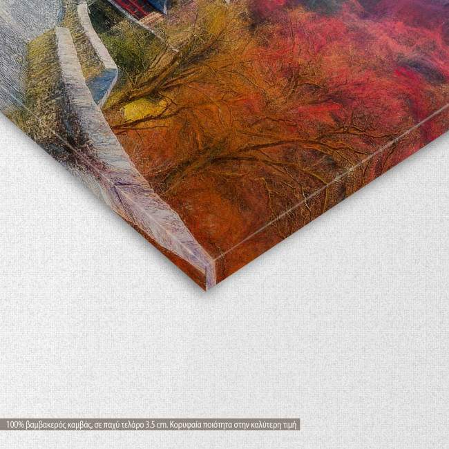 Canvas print  Fairytale castle, detail