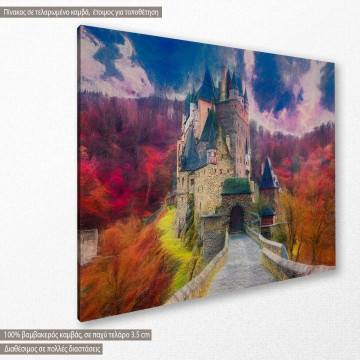 Canvas print  Fairytale castle 2