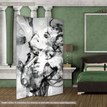 Room divider Abstractfemale face 2