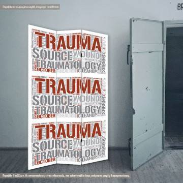 Room divider Therapy word cloud 2