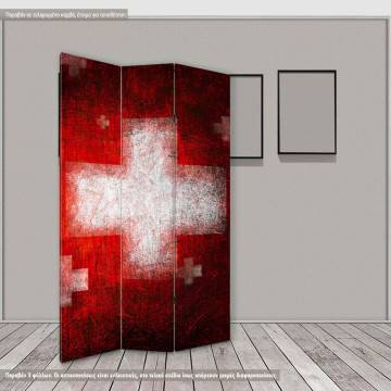 Room divider Red cross 2