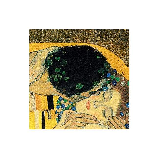 The kiss, G. Klimt, πτυσσόμενο διαχωριστικό (παραβάν)