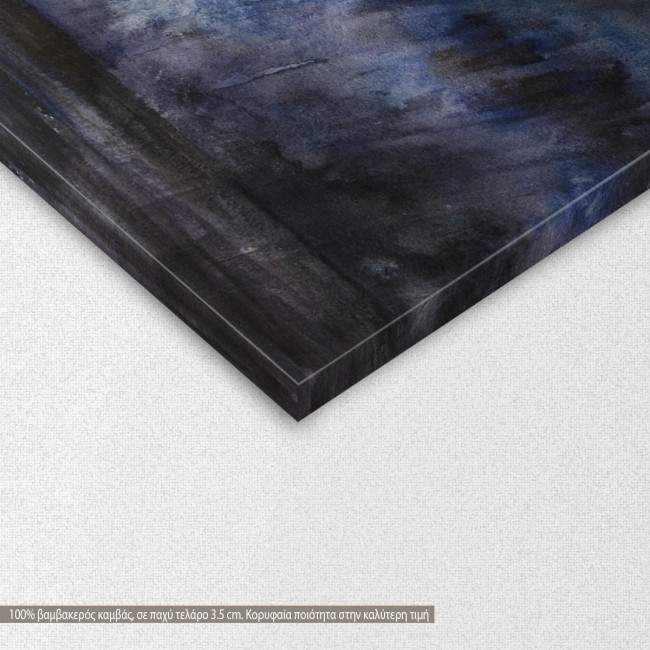 Canvas print Stormy night sky, detail