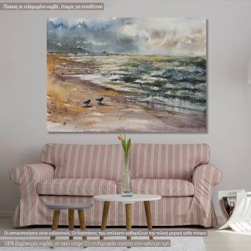 Canvas print Calm before the storm