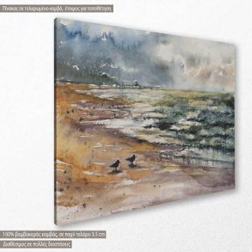 Canvas print Calm before the storm Framed canvas View 1 2