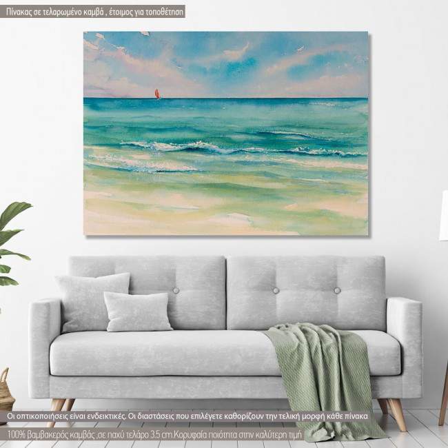 Canvas print  Tropical beach