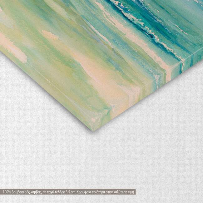 Πίνακας σε καμβά Τροπική παραλία, Tropical beach, καμβάς 8