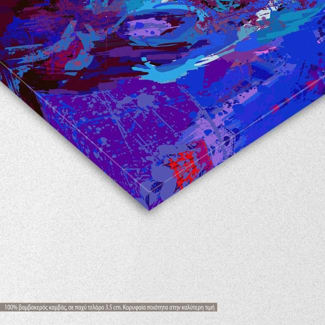 Jazz singer, πίνακας σε καμβά, λεπτομέρεια