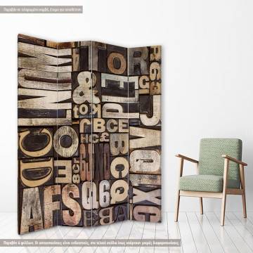 Room divider Wood type