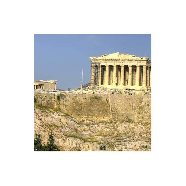 Room divider Acropolis view