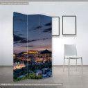 Room divider Acropolis night view