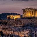 Παραβάν, Acropolis night view