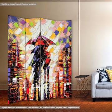 Room divider Under the rain