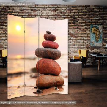 Room divider Stone pyramid