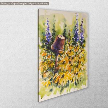 Canvas print Rudbeckia in garden View 1 2