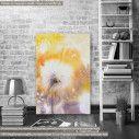 Canvas print Dandelions on a field