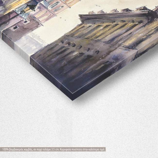 Canvas print Miariacki church in old town, detail