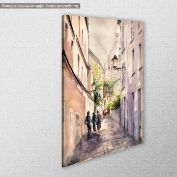 Canvas print Paris street View 1 2