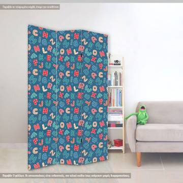 Room divider Lettering 2