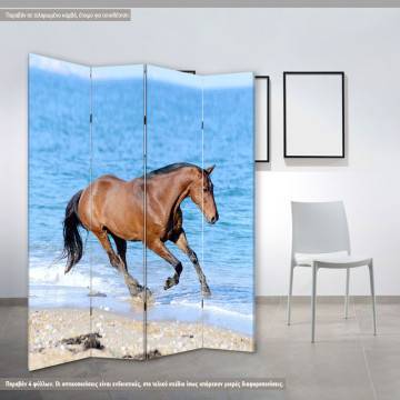 Room divider Horse in the water