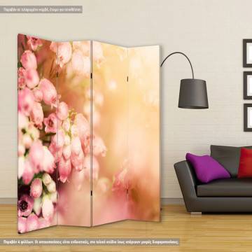 Room divider Heather flowers