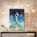 Canvas print Woman in the night
