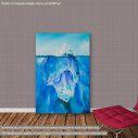 Canvas print  Glacier in the ocean