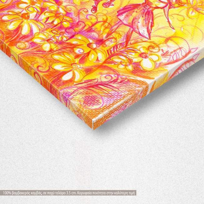 Canvas print Happy family, detail