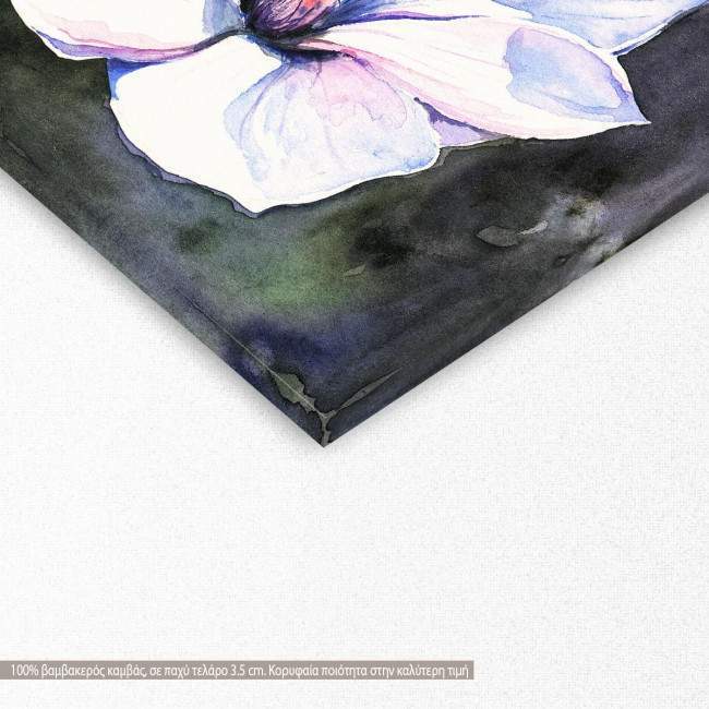 Πίνακας σε καμβά Μοναχική μανόλια, Lonely magnolia, λεπτομέρεια