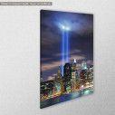 Canvas print Light towers, side