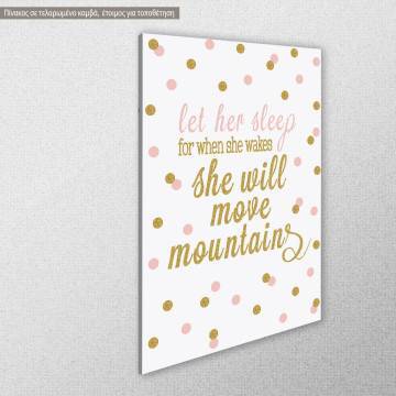 Canvas print Let her sleep View 1 2