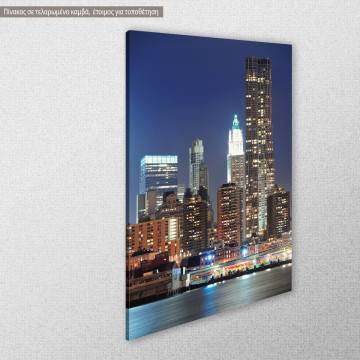 Canvas printNew York city urban skyscraper View 1 2