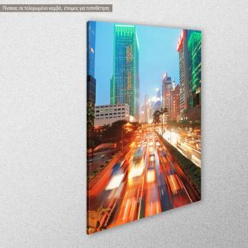 Canvas print Hong Kong street view View 1 2