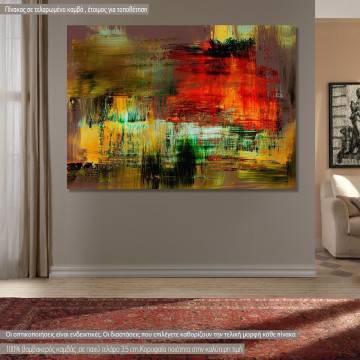Canvas print Abstract selection XCV