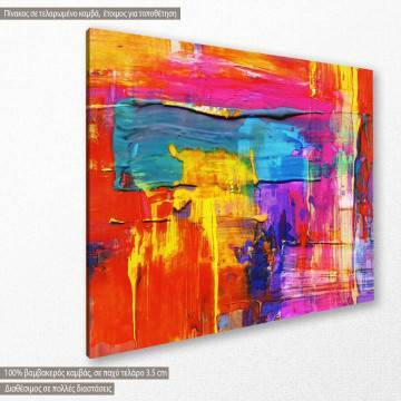 Canvas print Abstract selection XCVI Framed canvas View 1 2