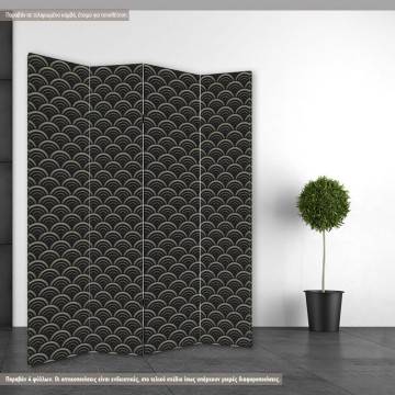 Room divider Oriental waves