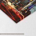 Canvas print Urban night from dreams time, detail
