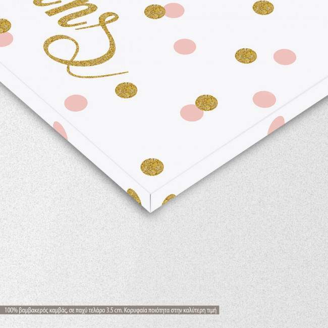 Canvas print Let her sleep, detail