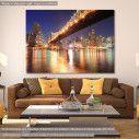 Canvas print  Queensboro bridge and Manhattan