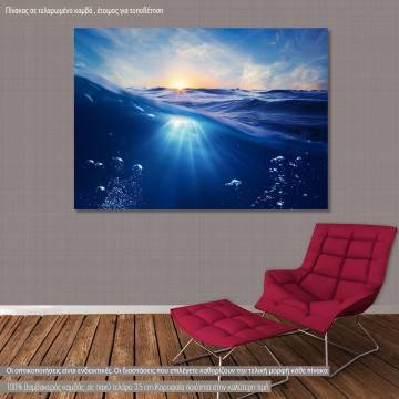 Canvas print  Ocean