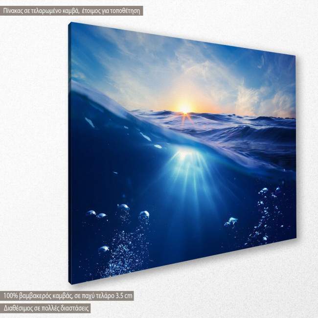 Canvas print  Ocean, side