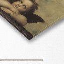 Canvas print Winged angels, Raphael, panoramic, detail