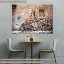 Canvas print Bicycle at wall
