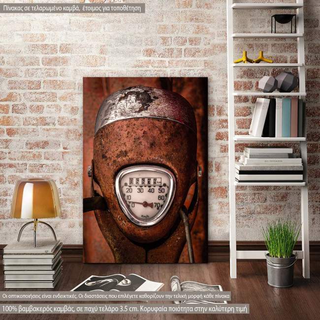 Canvas print Rusted