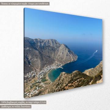 Canvas print Kamares view 2