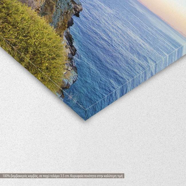 Εφταμάρτυρες Σίφνος, πίνακας σε καμβά, λεπτομέρεια